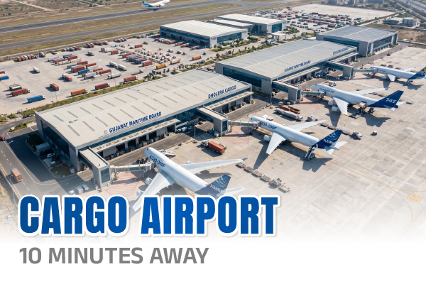 Cargo Airport — 10 minutes away