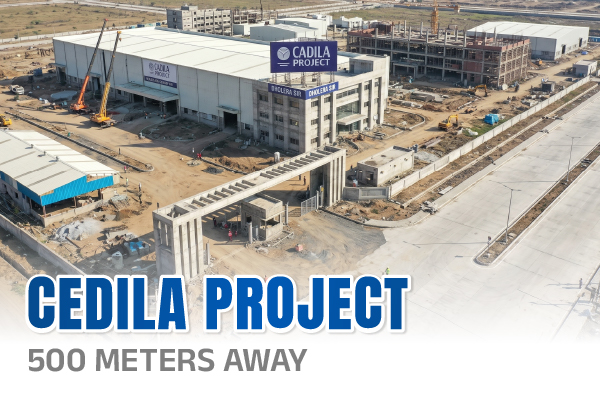 Cedila Project — 500 meters away