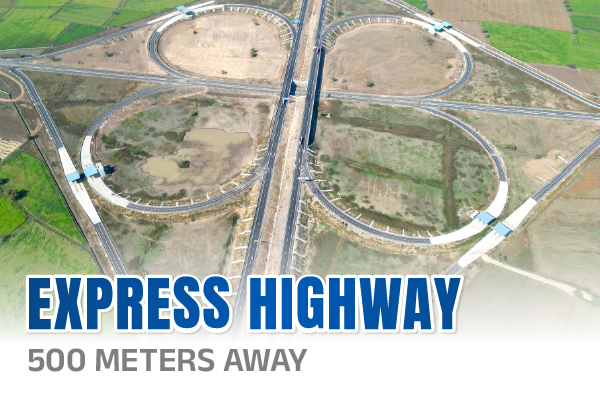 Express Highway — 500 meters away