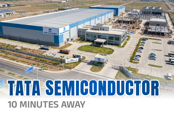 Tata Semiconductor — 10 minutes away